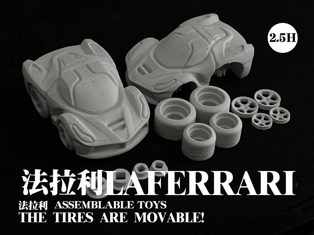 Ferrari LaFerrari, jouet de voiture assemblable et articulé - Auto Print