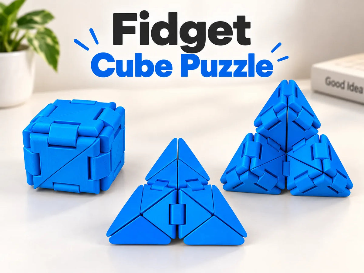 Cube Casse-tête Fidget - Jeux Print