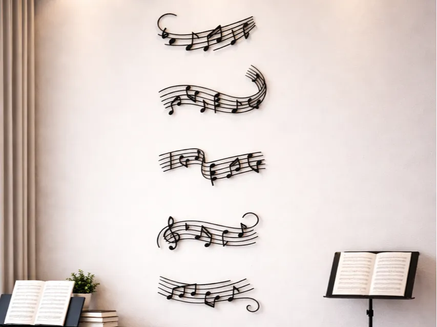 Décoration murale Notes de Musique - Music Print