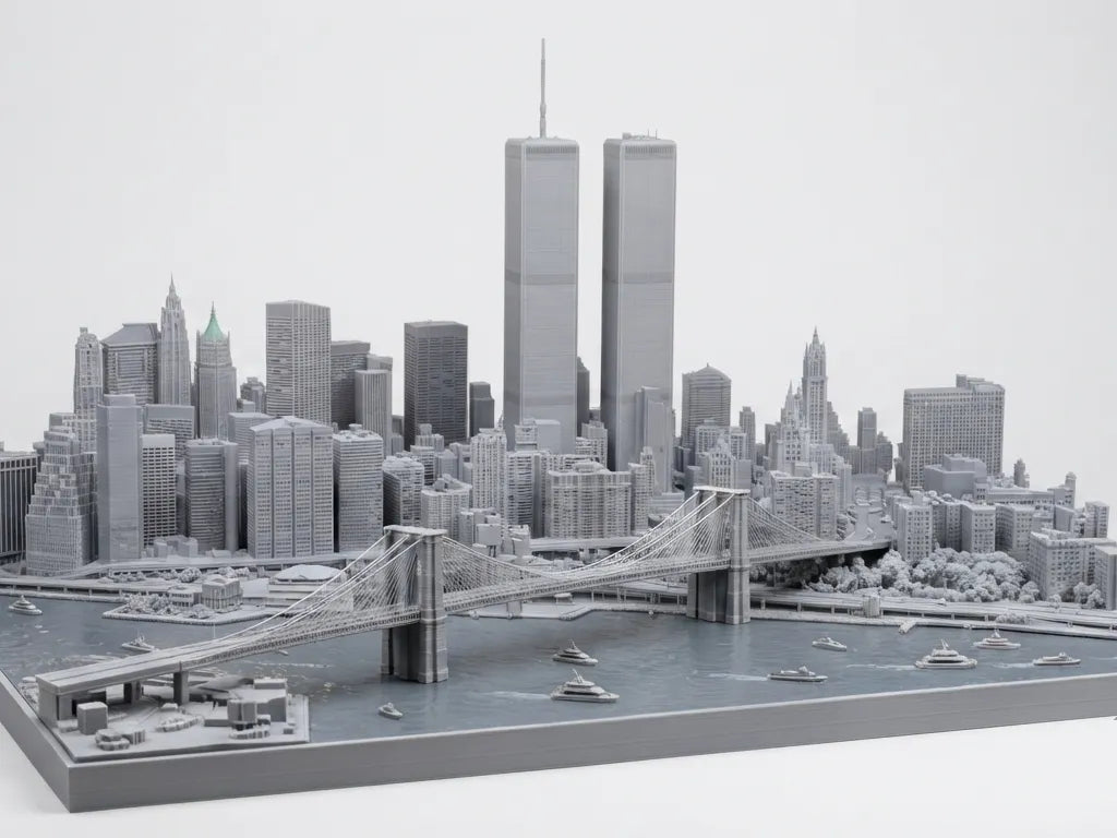 Skyline de New York WTC - Art Print