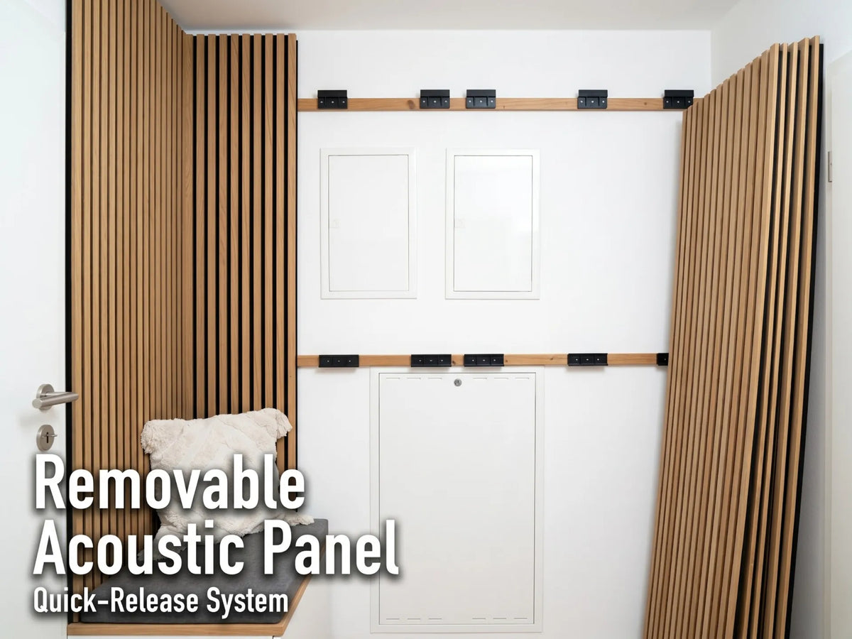 Support de Panneau Acoustique Amovible (Démontage Rapide) - Music Print