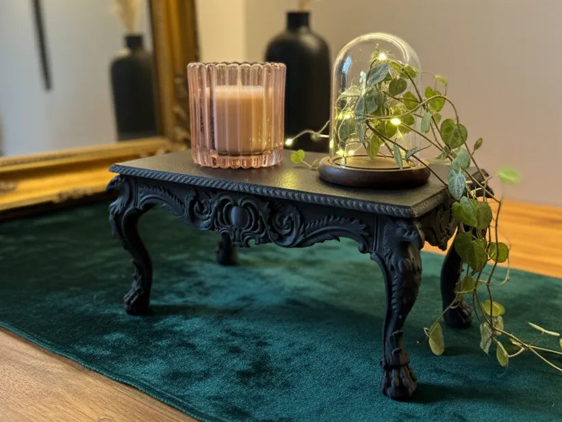 Mini Table Baroque : Affichage décoratif élégant - NFC Print