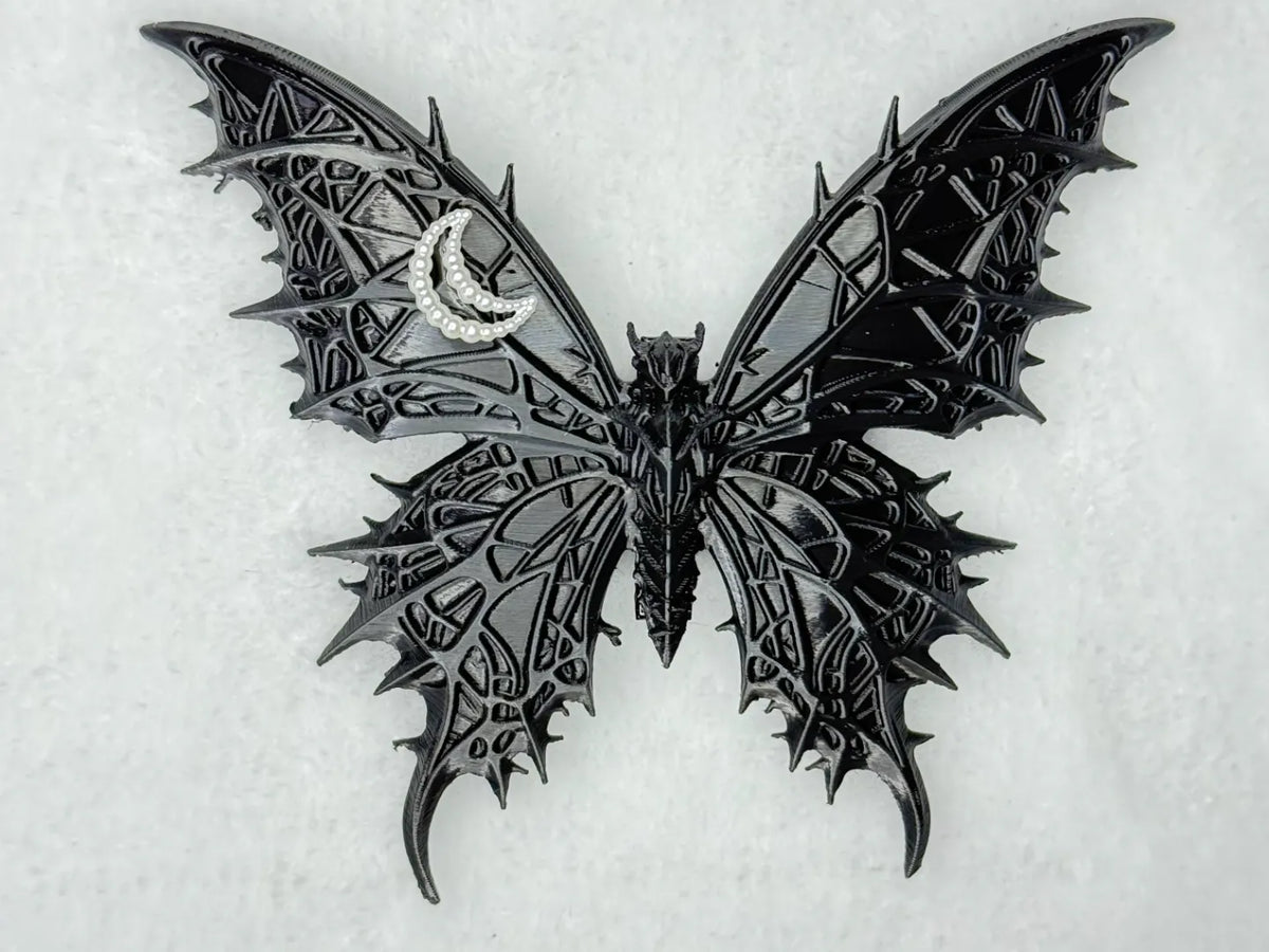 Barrette papillon de lune - Bijoux Print