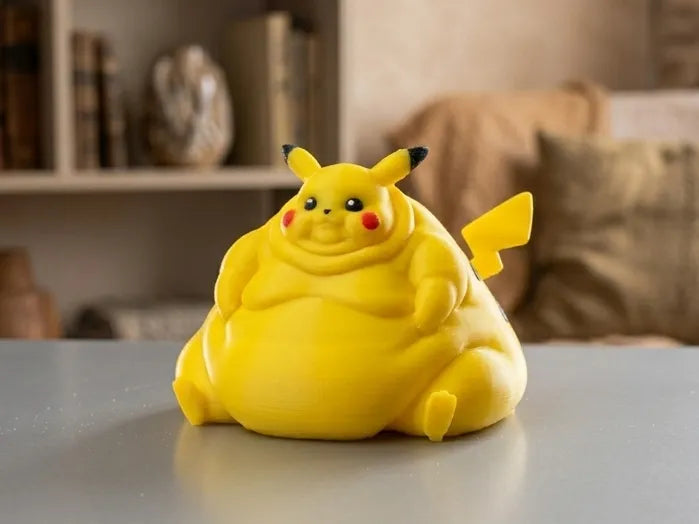 Pokemon gros pikachu - Figurine Print