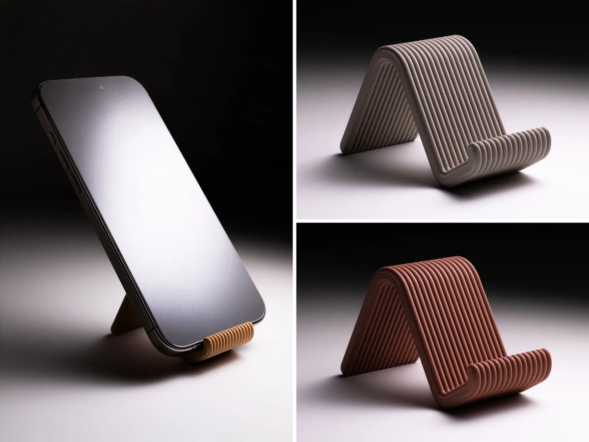 Support compact pour téléphone | Mini support de voyage pour iPhone - Bureau Print