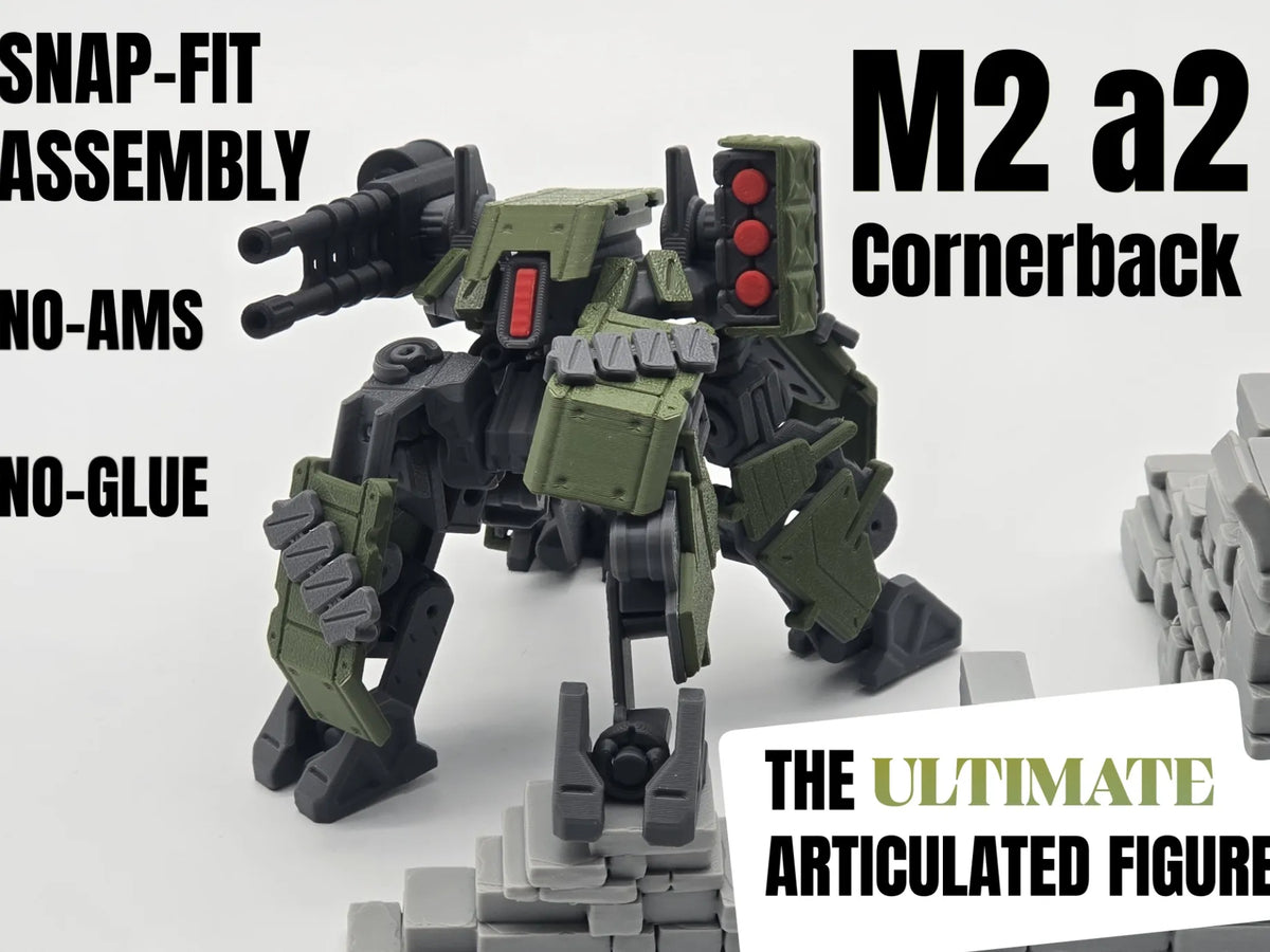 Mecha d'action à emboîtement ! #2 - Figurine Print