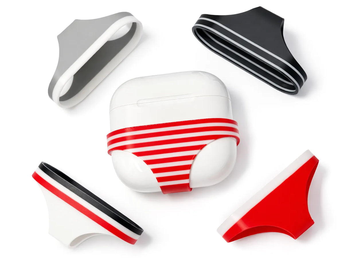Coque AirPods 4 en forme de culotte - Voyage Print