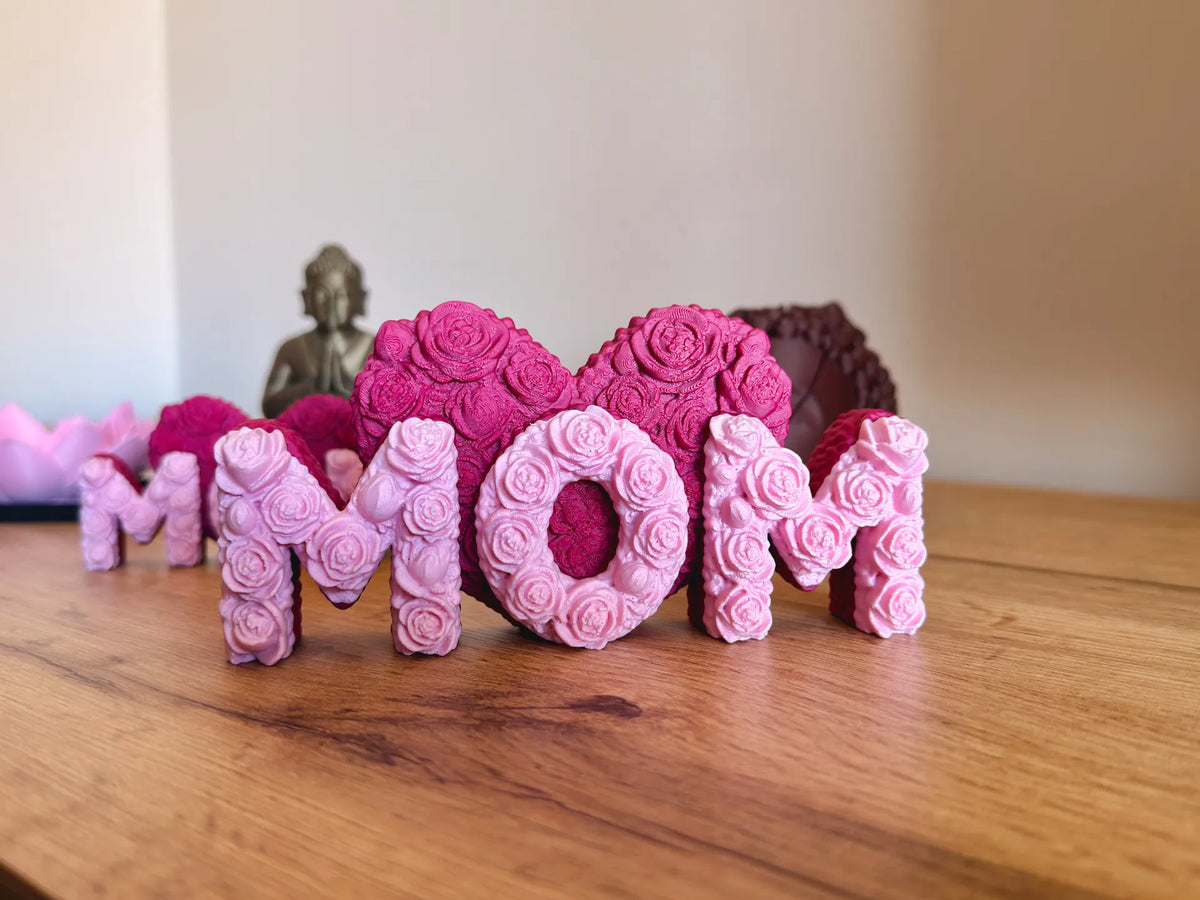 Maman Rose – Décoration Fête des Mères - Cadeau Print