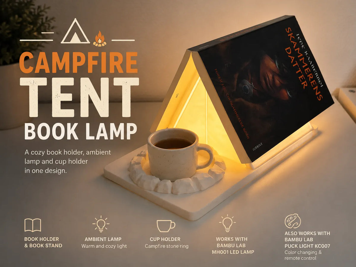 Lampe-Livre Tente de Campement - Outdoor Print