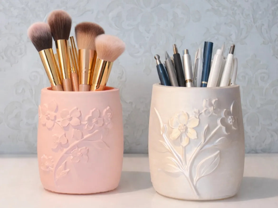 Porte-stylos/pinceaux de maquillage - Beauté Print