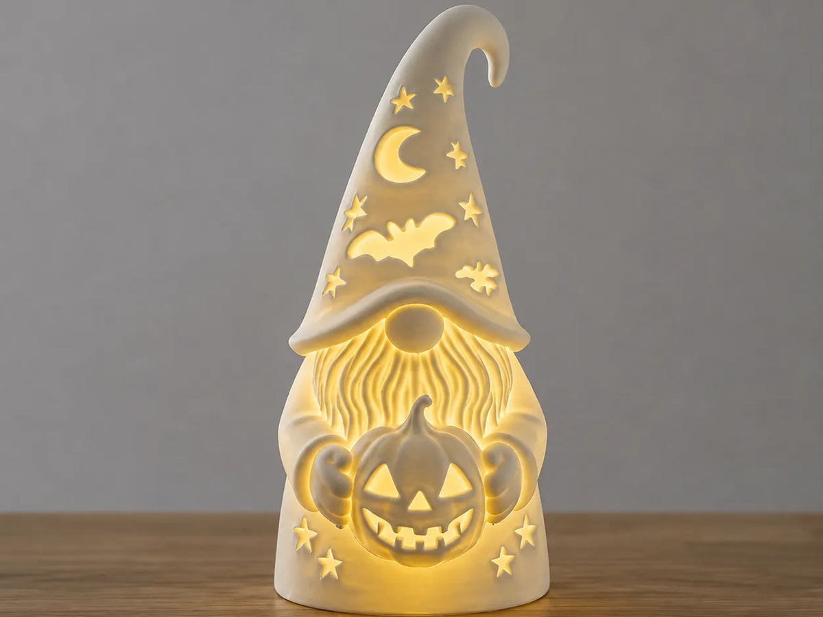Nain d'Halloween – Décoration Citrouille Lumineuse - Fêtes Print
