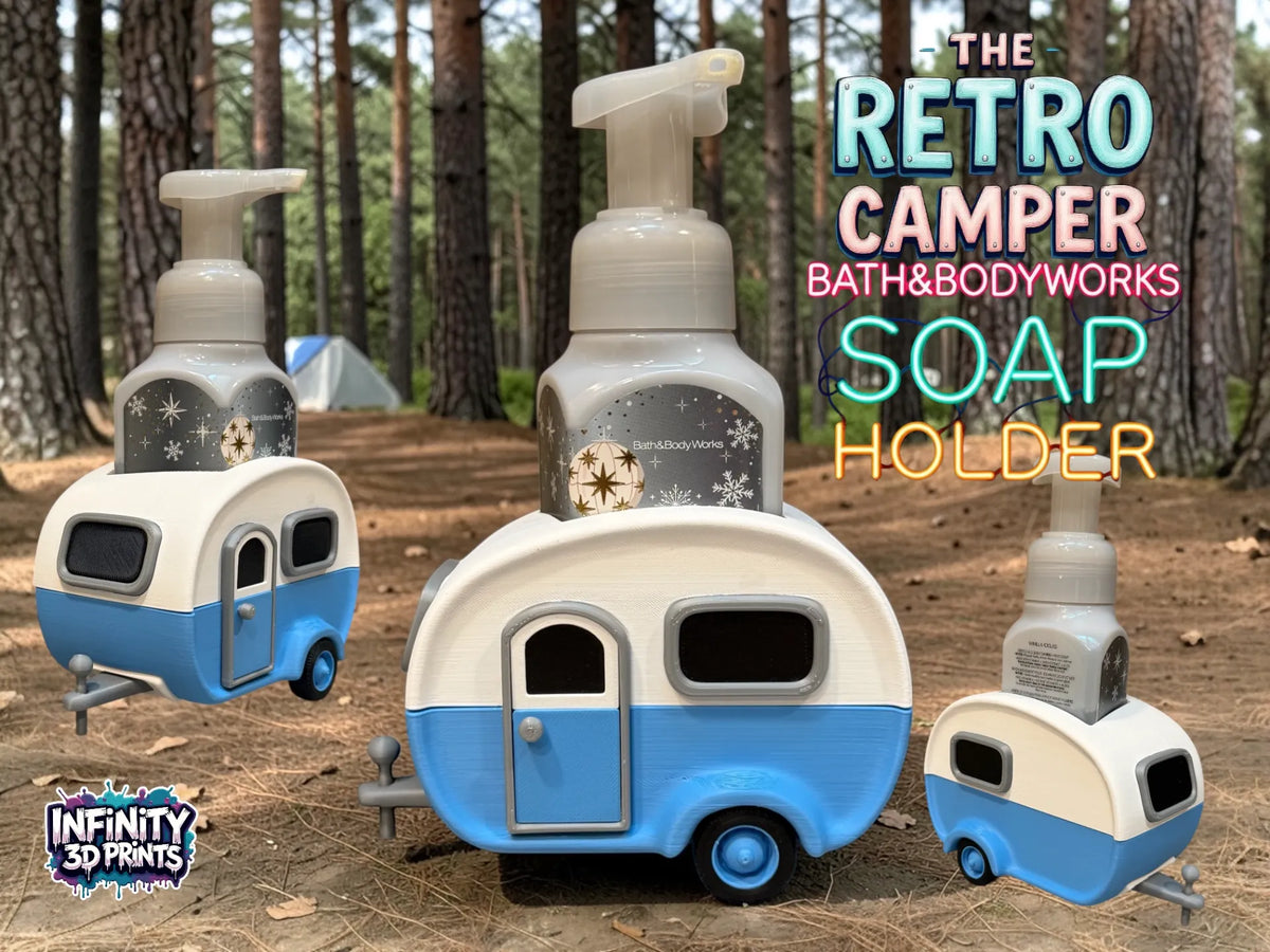 Multipart- le camper rétro - porte-savon bbw - Outdoor Print
