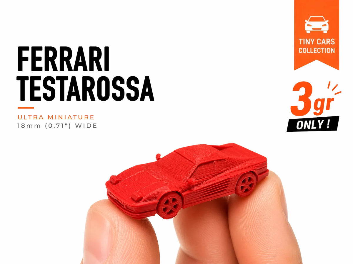 Mini Ferrari Testarossa - Série Mini Voitures - Auto Print