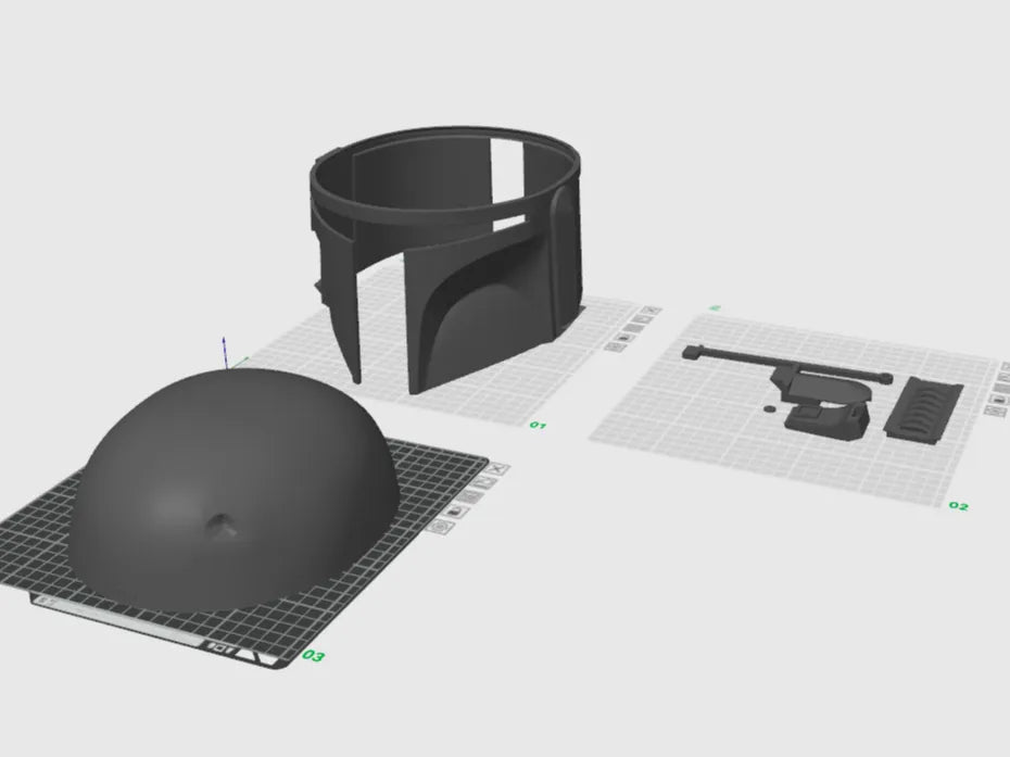 Casque de Boba Fett - Cosplay Print