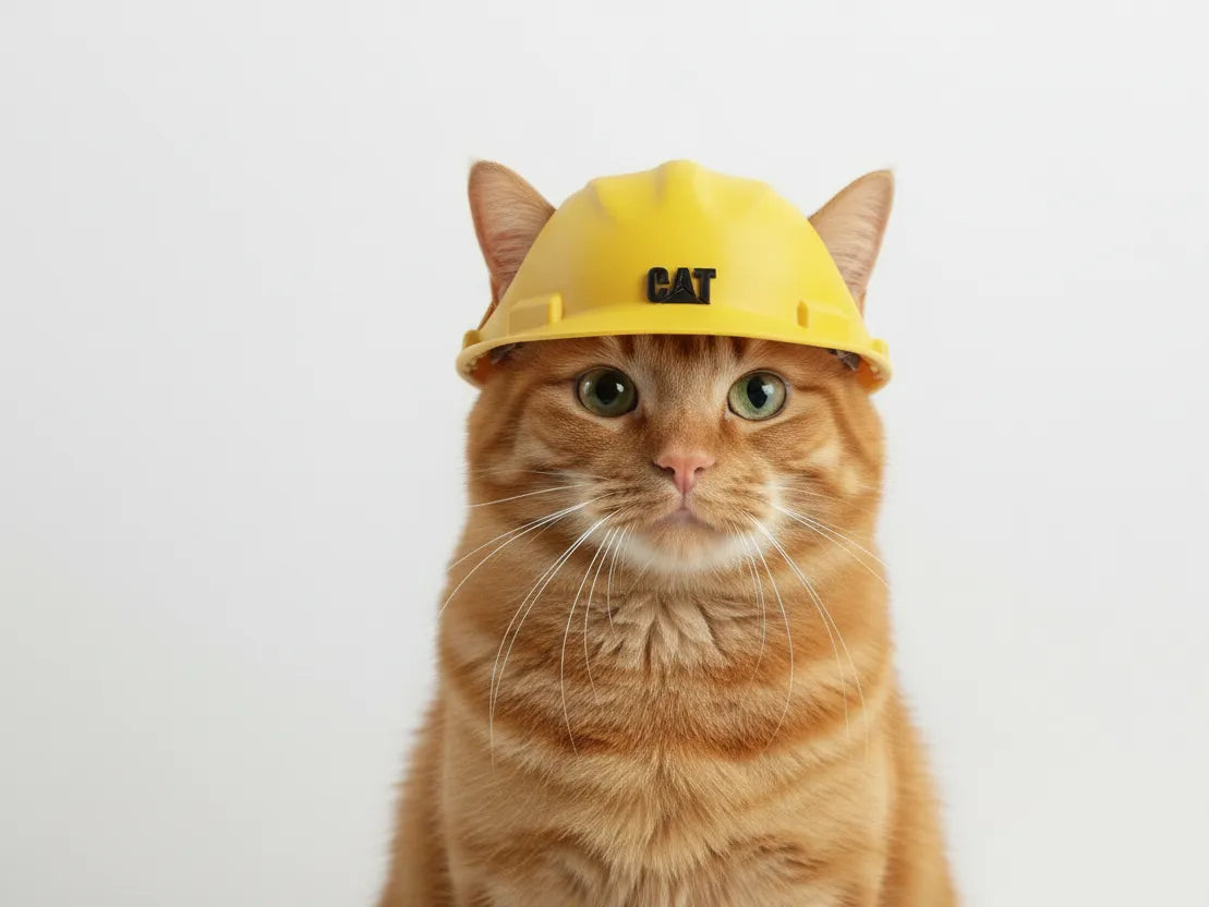 CatSite – Casque de chantier pour chats - Cosplay Print