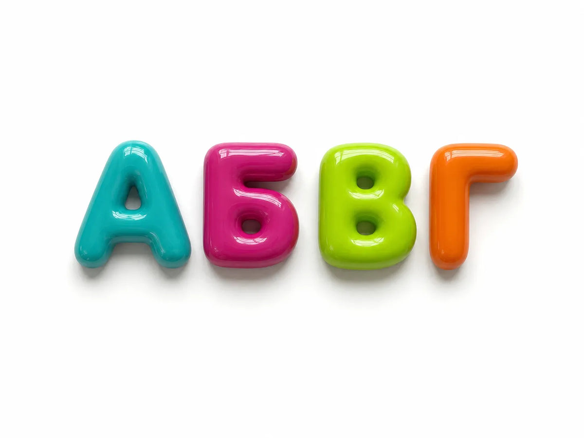Alphabet - Art Print