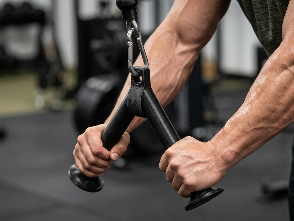 Accessoire de câble pour tirage triceps de gym - Sport Print