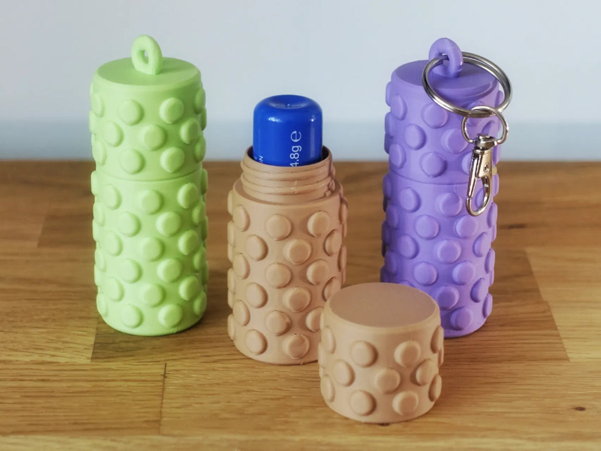 Support de baume à lèvres Bubble Dot - Beauté Print