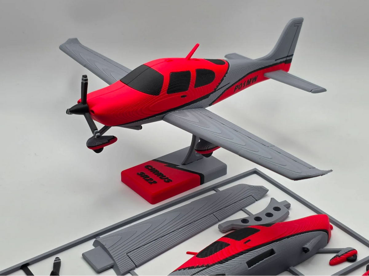 Carte Kit Avion Cirrus SR22 - Maquette Print