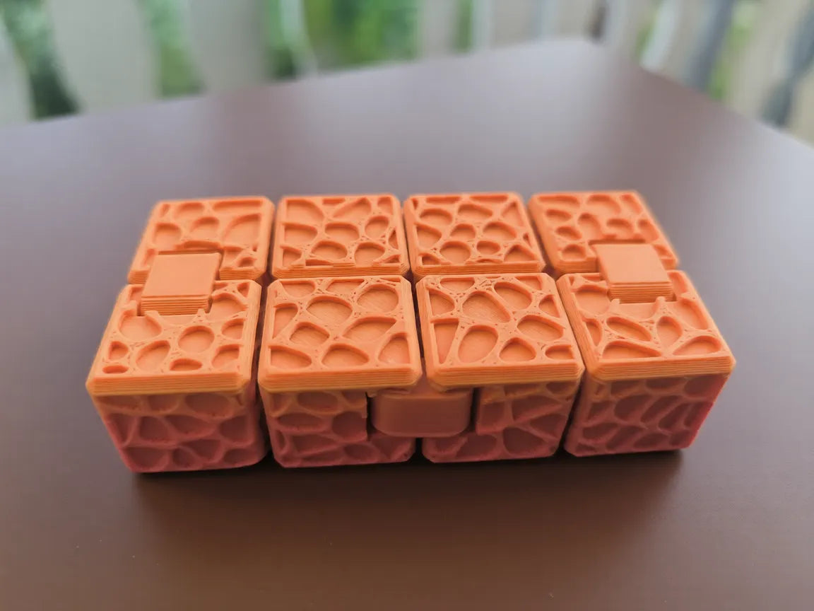 Jouet Fidget Cube Infini Voronoï - Jeux Print