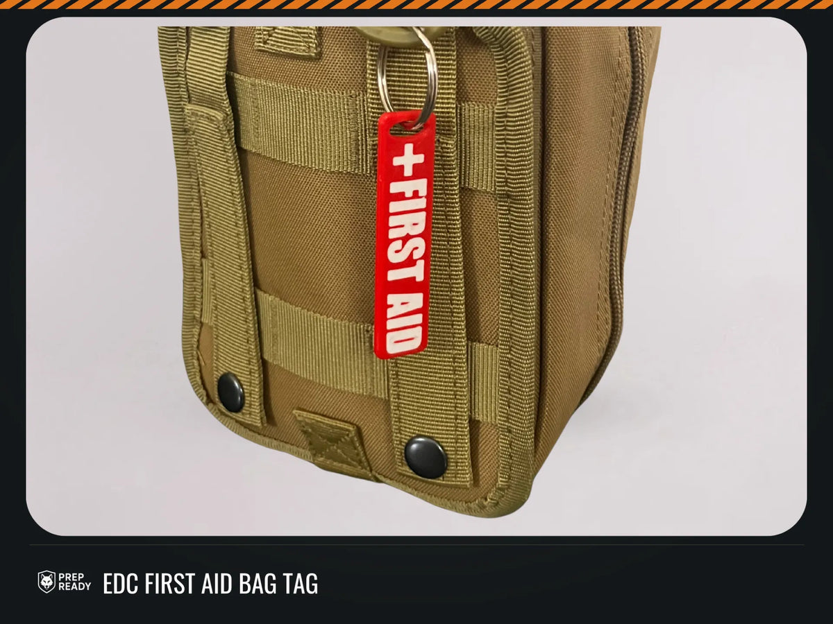 Étiquette de sac de premiers secours EDC - Cadeau Print