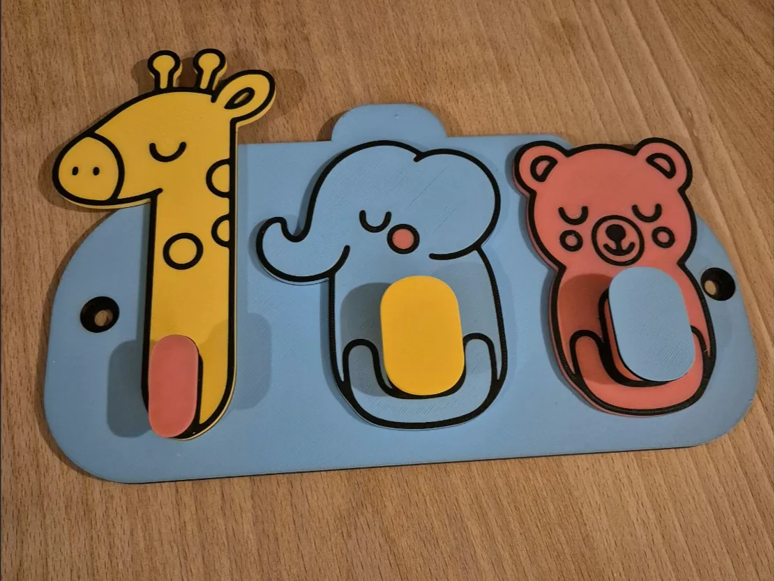 Porte-vêtements enfant pour chambre d'enfant - Bébé Print