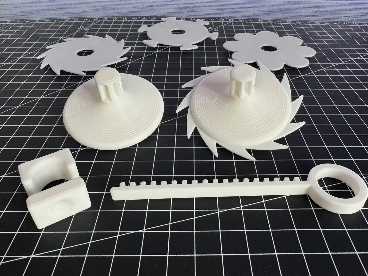 Toupie - design minimaliste et assemblage rapide - Jeux Print