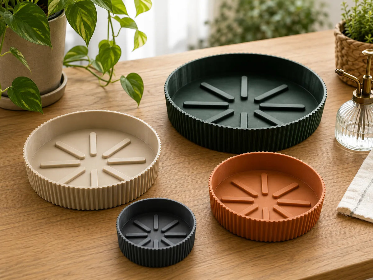 Soucoupe à plantes paramétrique - Entièrement personnalisable - Jardin Print