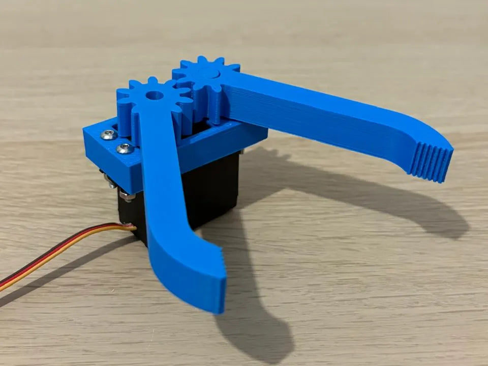 Pince Robotique Universelle à Servo (Petite & Grande) - Mécanique Print