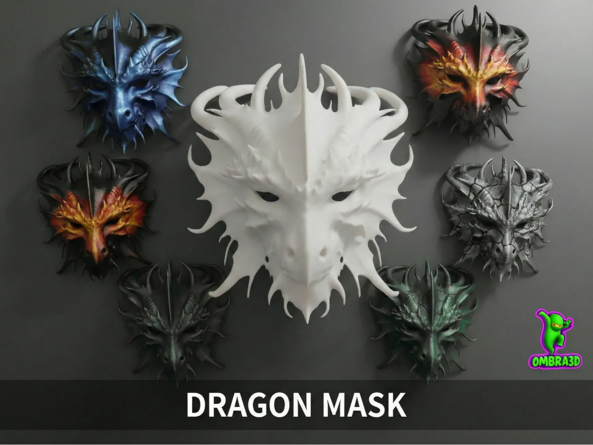 Masque de Dragon - Cosplay Print