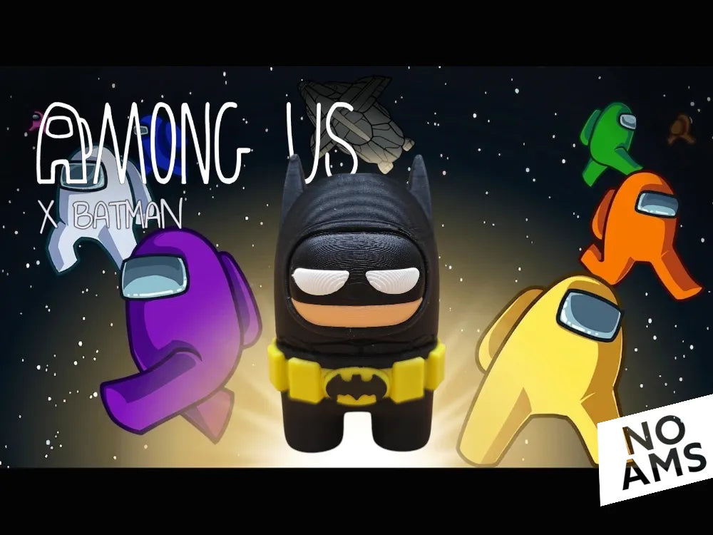 Among US GUY x Batman de l'univers DC - Geek Print