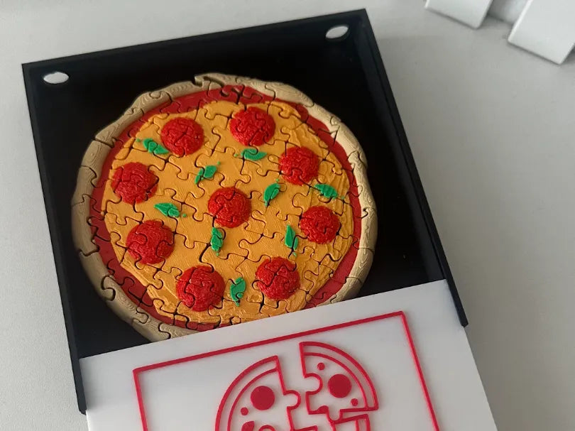 Puzzle Pizza – modèle 3 - Maquette Print