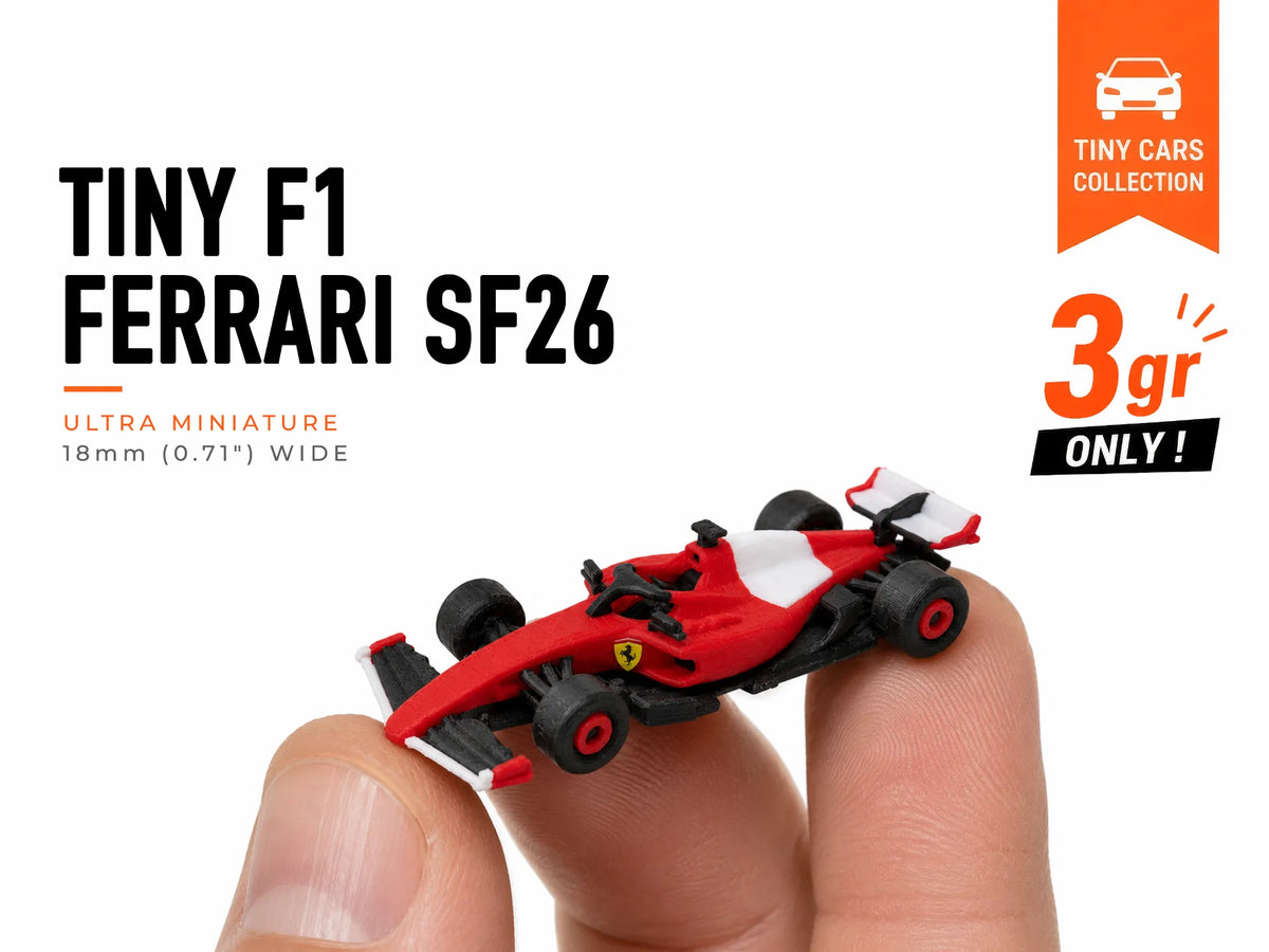 Petite F1 Ferrari SF26 - Série Mini Voitures - Auto Print