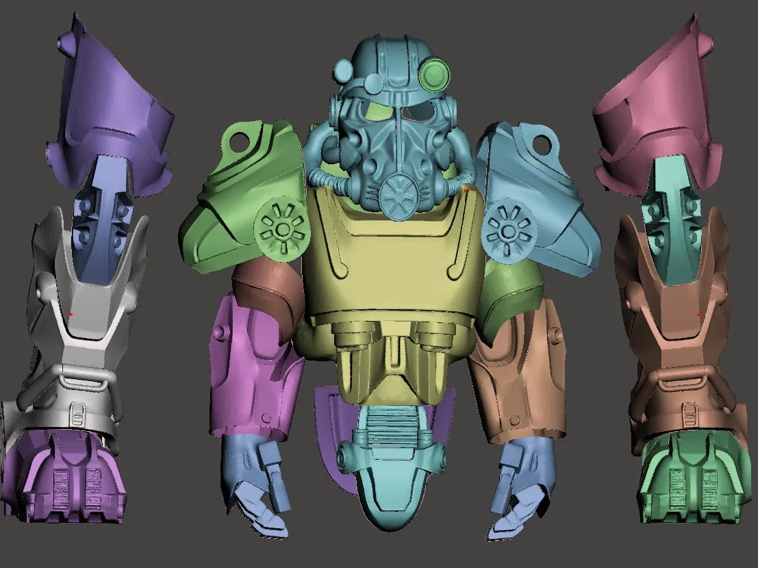 Armure assistée Fallout T-60 - Cosplay complet (portable) - Cosplay Print