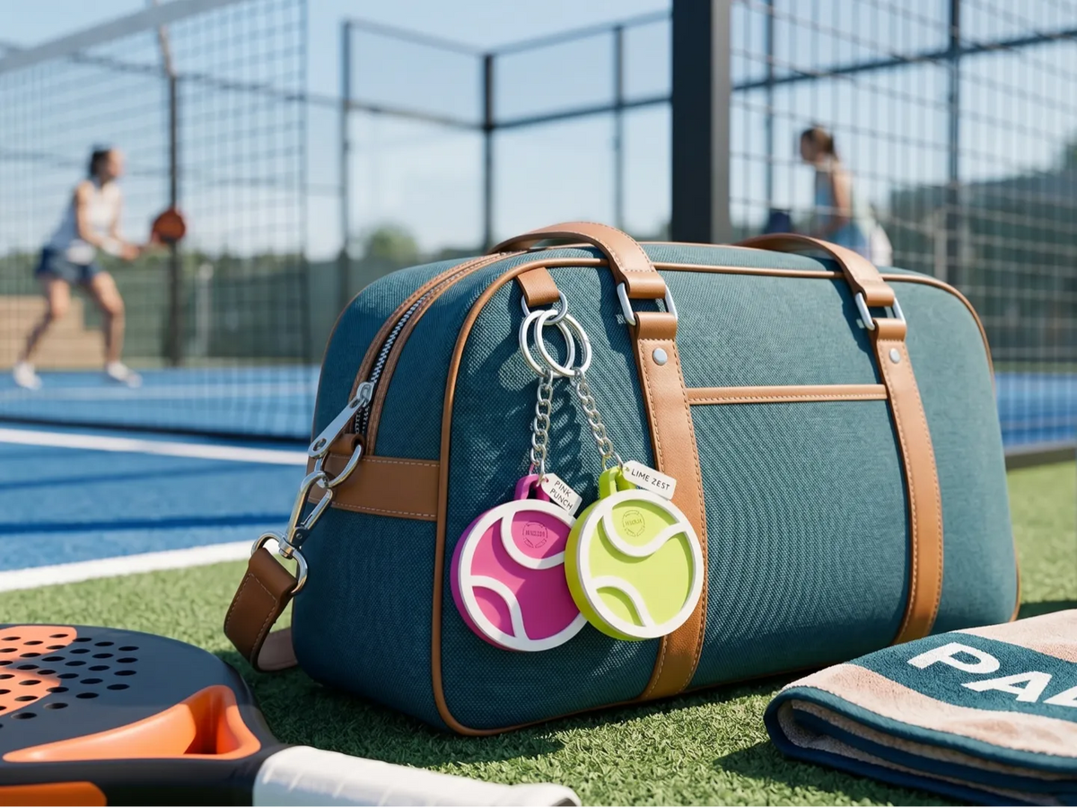 Décapsuleur Porte-clés - Balle de Padel ou de Beach Tennis - Sport Print
