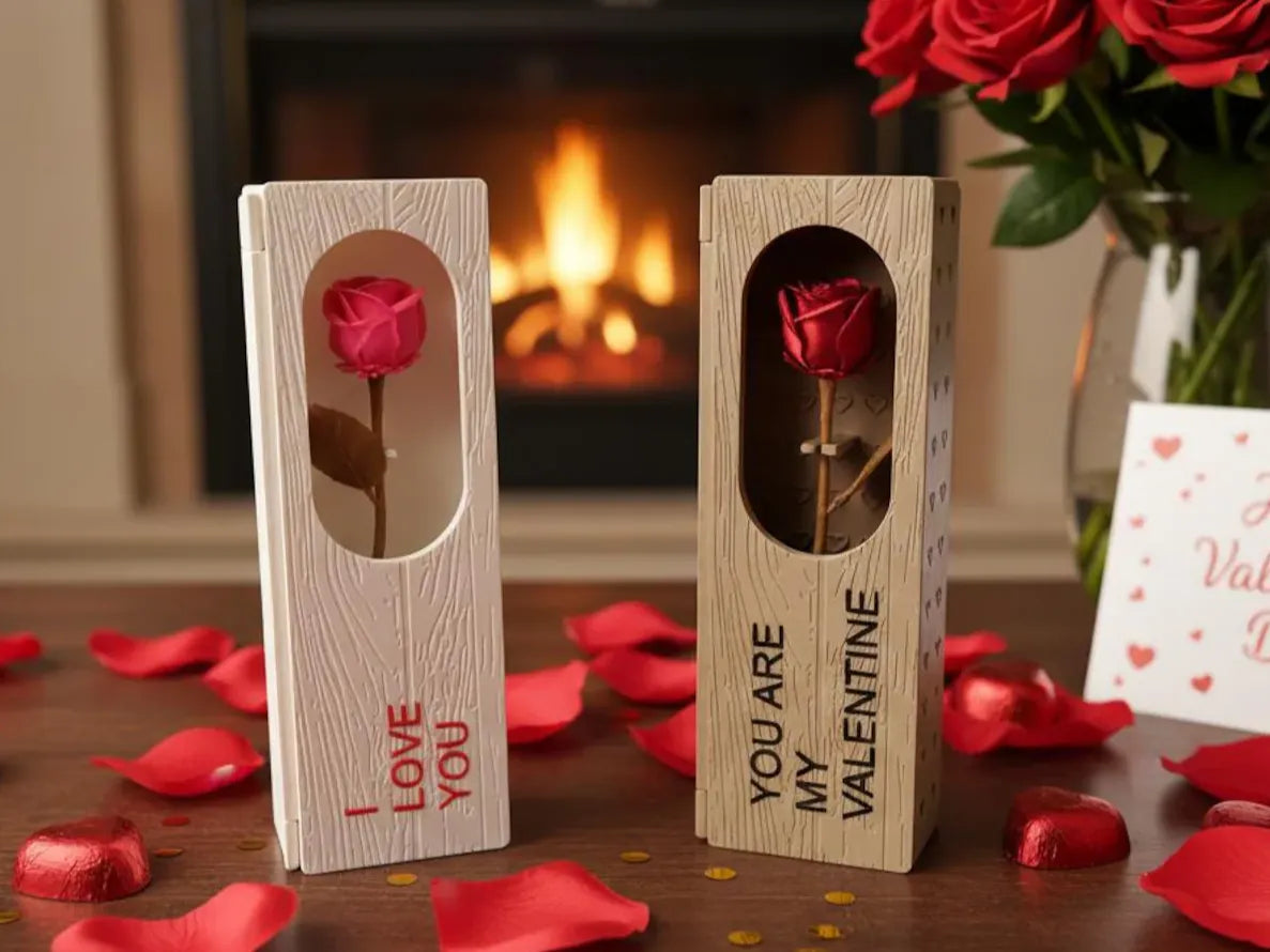 Boîte de roses Saint-Valentin - Fêtes Print