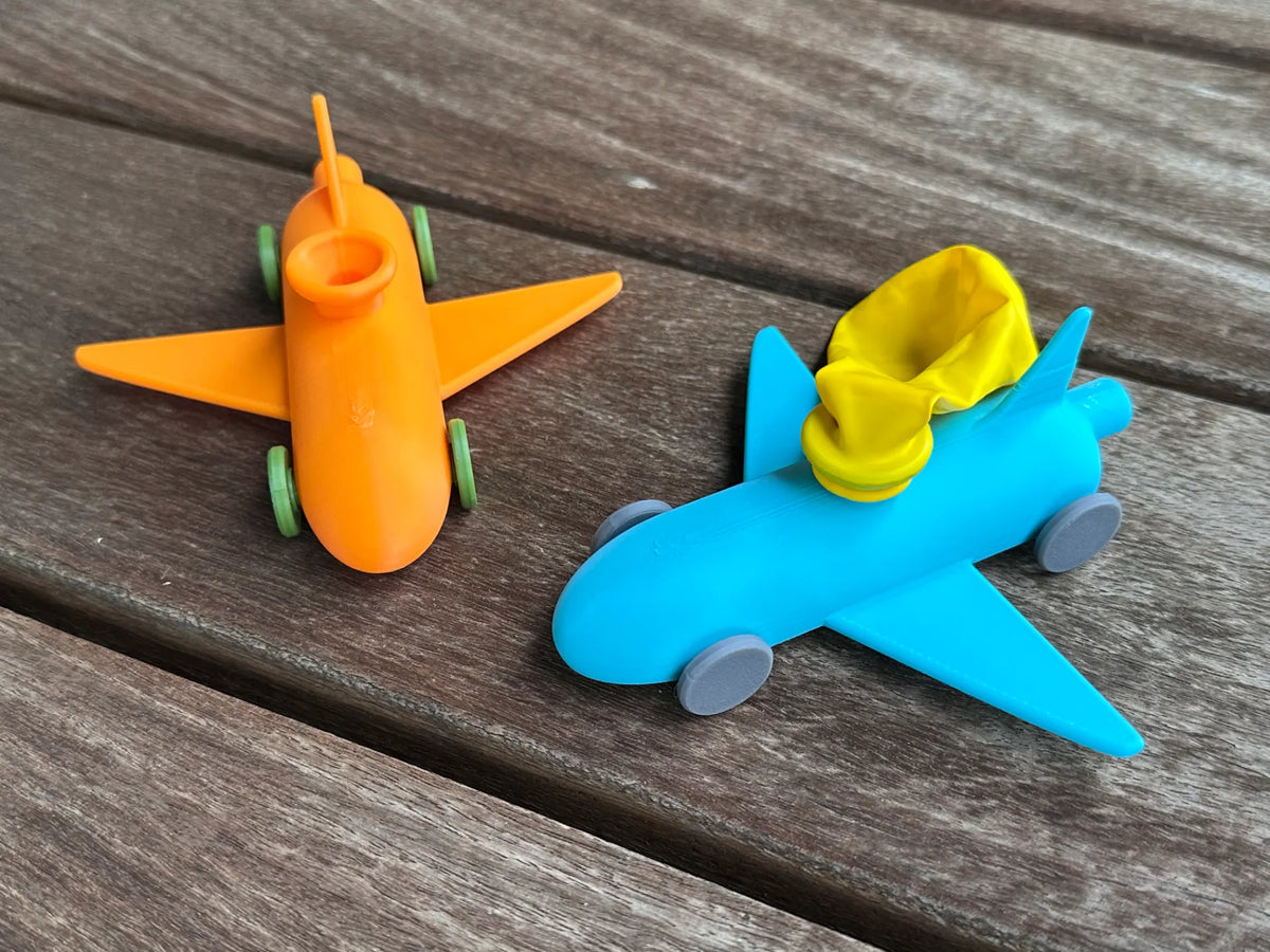 Avion à ballon - Jouet propulsé par l'air - Maquette Print