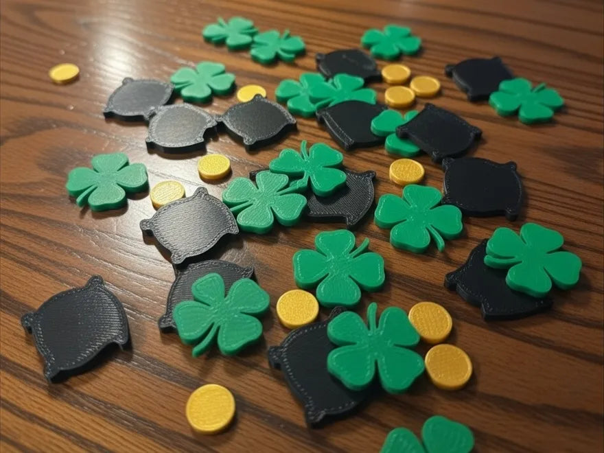 Confettis de la Saint-Patrick - Fêtes Print