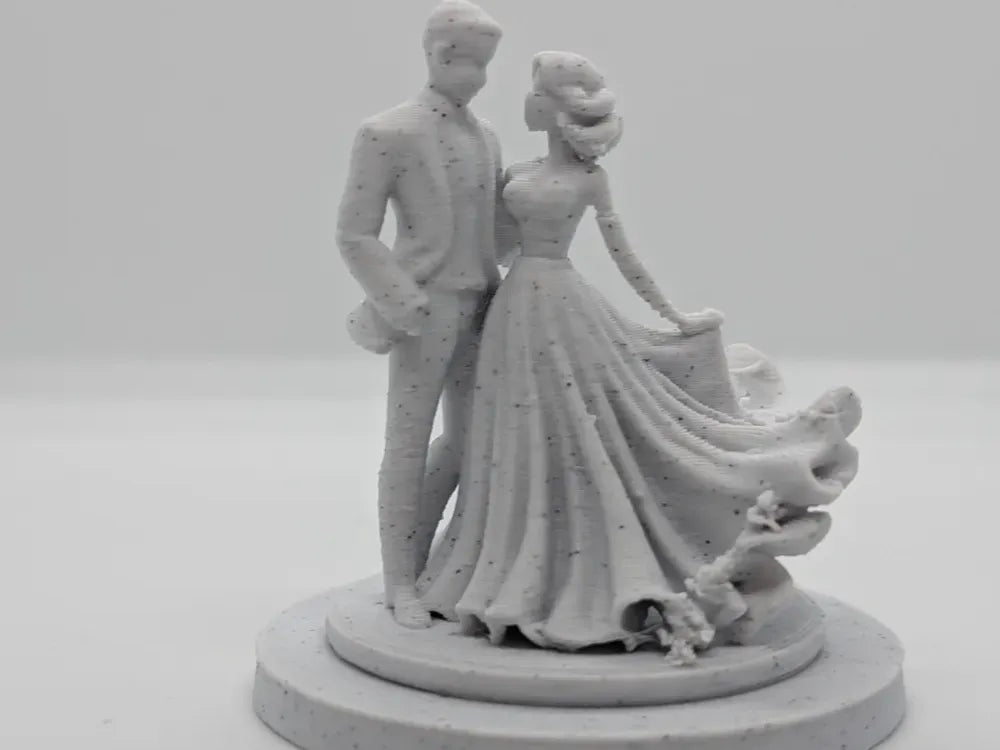 Sculpture Romantique Élégance Éternelle Marié(e) s - Fêtes Print