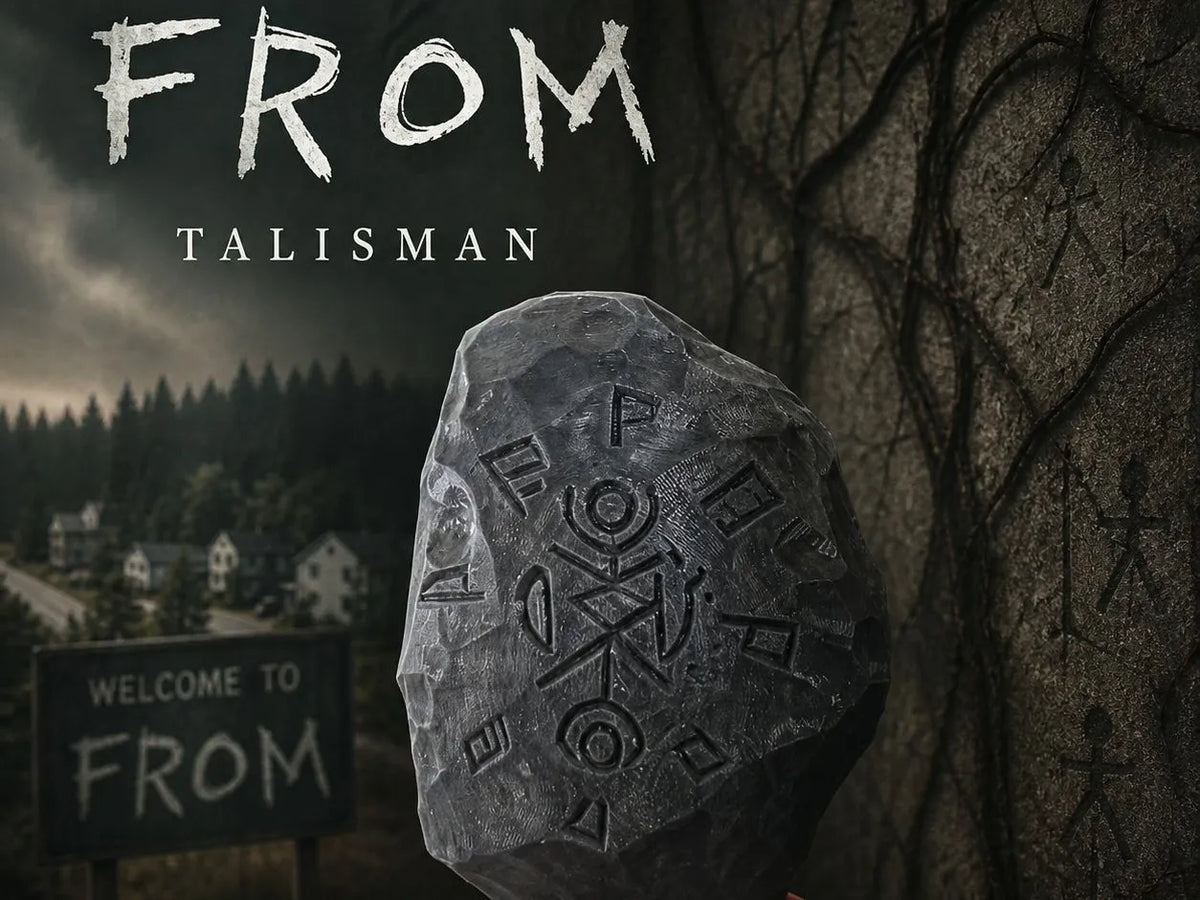 Talisman FROM - Réplique de la pierre protectrice de la série télévisée - Maquette Print