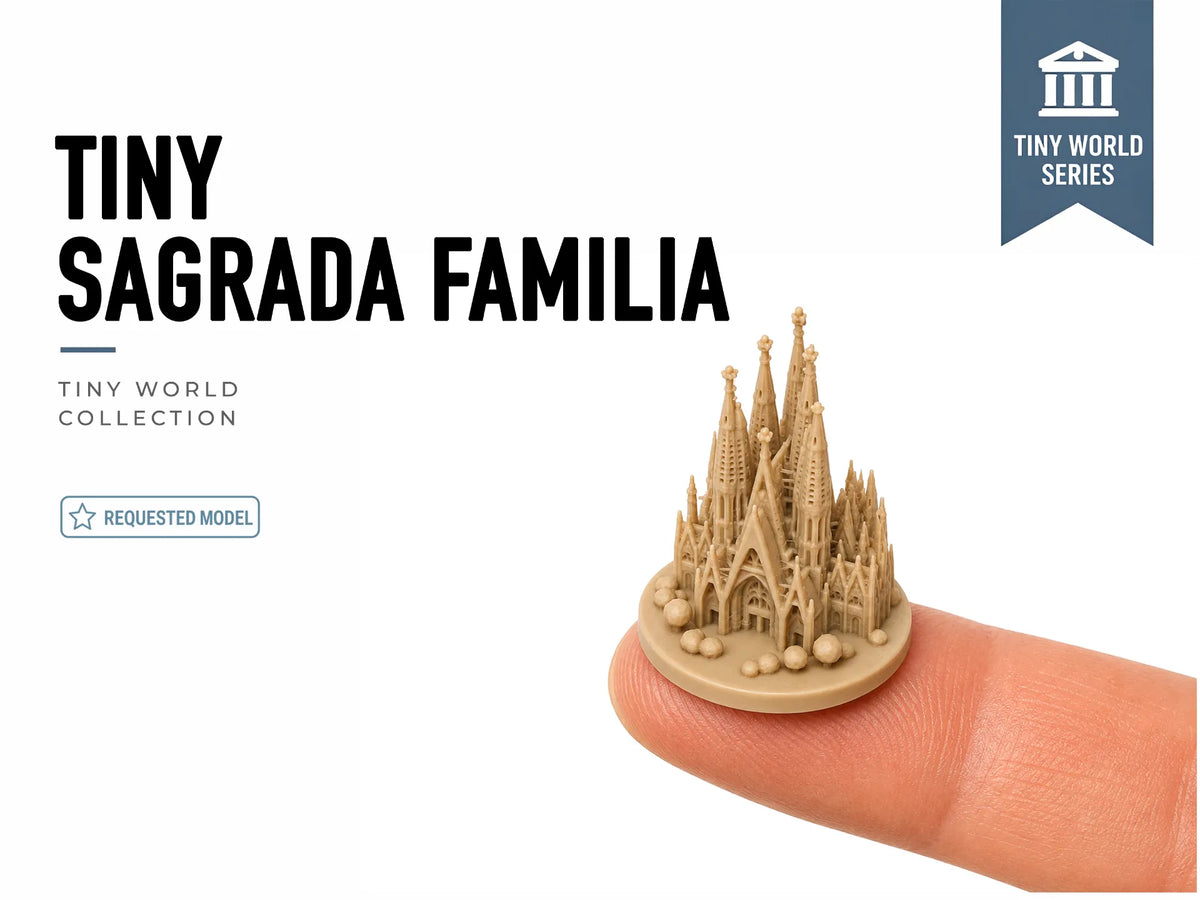 Mini Sagrada Familia - Série Monde Miniature - Voyage Print
