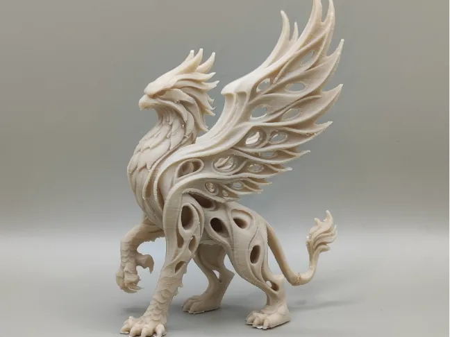 Sculpture Moderne de Griffon Abstrait - Art Print