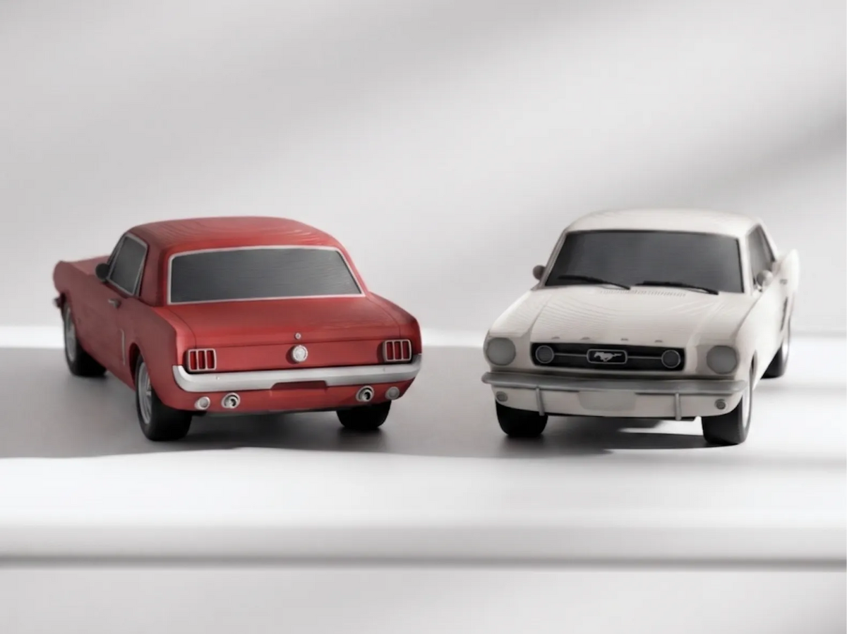 Modèle de voiture classique Ford Mustang 1965 - Auto Print