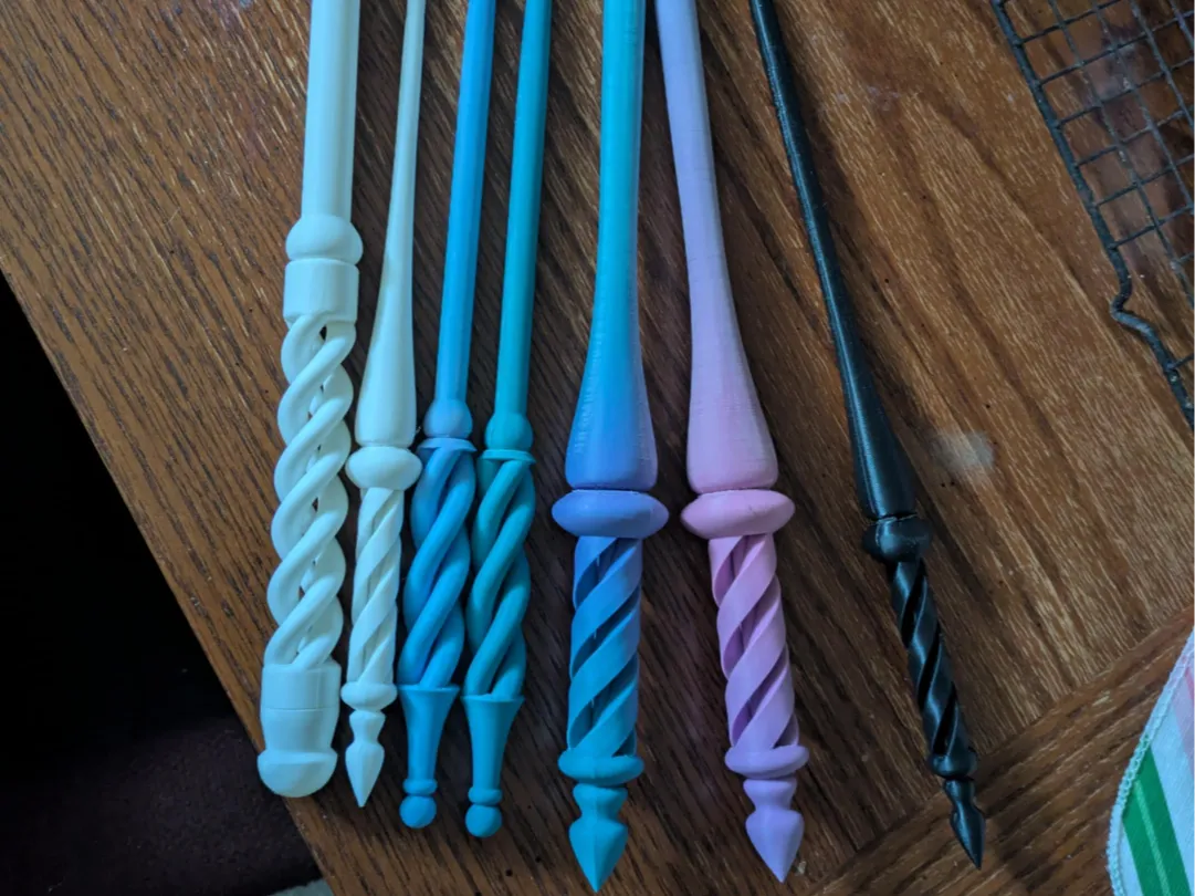 Prototypes de baguettes - Cosplay Print