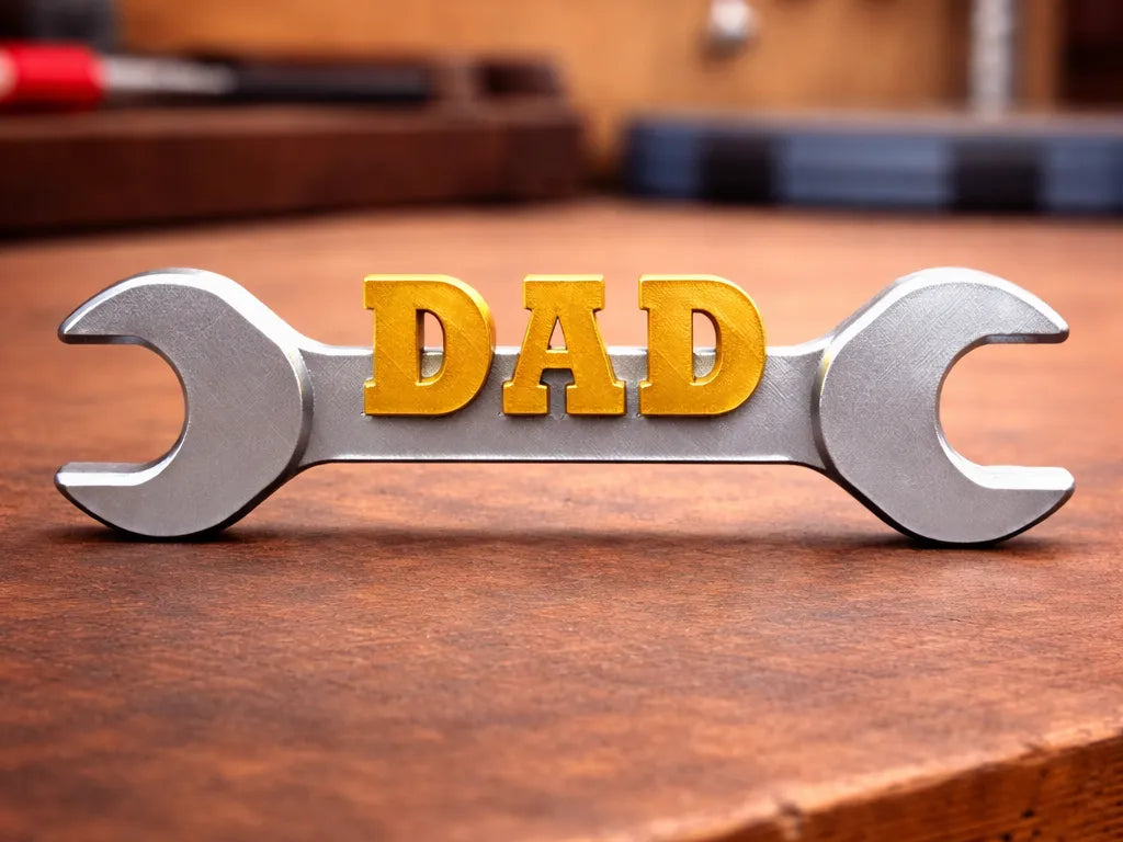 Dad Wrench Display – Décoration pour la Fête des Pères - Cadeau Print