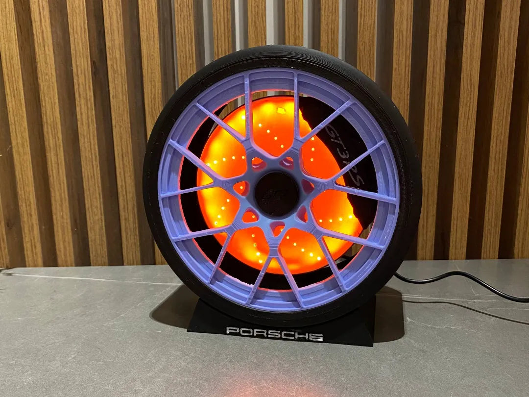 Lampe roue-Porsche 911 - Auto Print