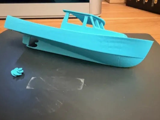 Bateau de pêche au homard Downeast - Maquette Print