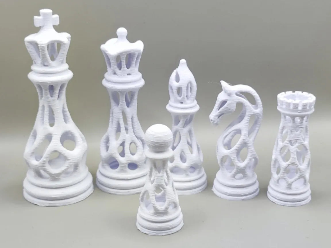Jeu d'échecs à flux organique - Jeux Print