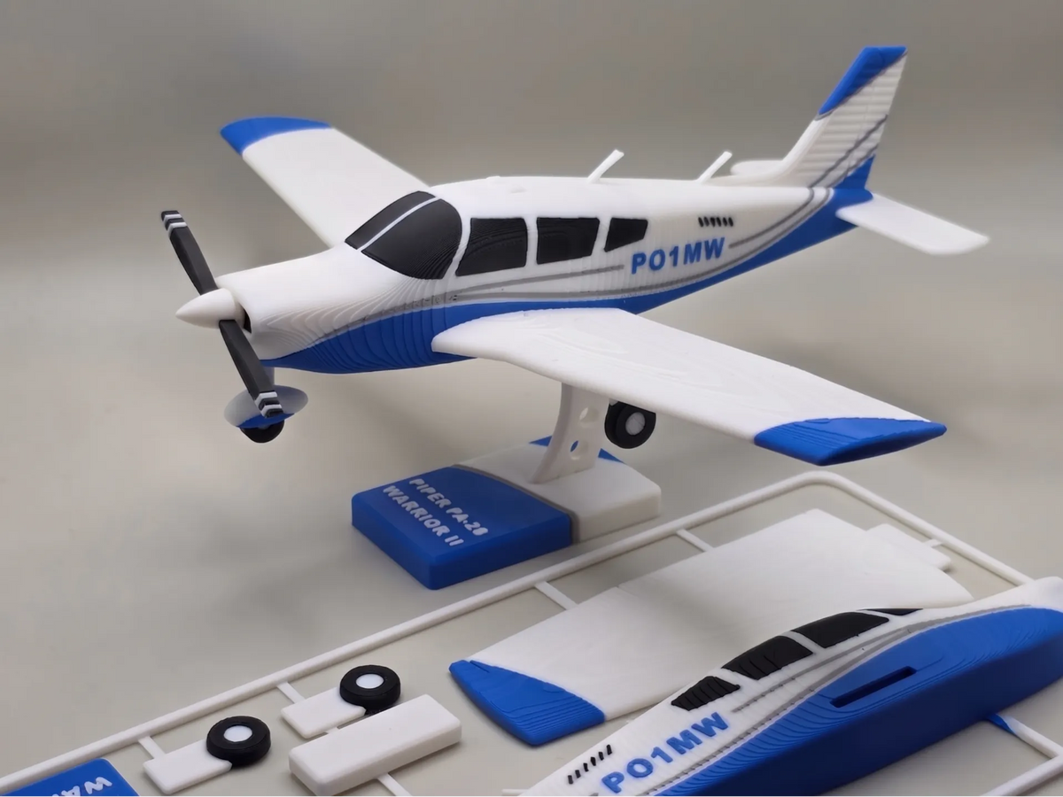 Kit de carte d'avion Piper PA-28 - Maquette Print