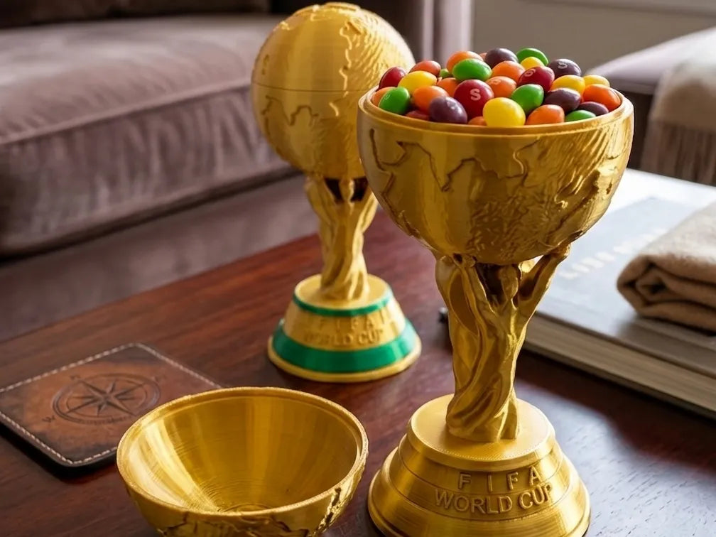 Coupe trophée d'or / contenant de rangement FIFA 2026 - Sport Print
